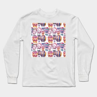 Balloon Watercolor Long Sleeve T-Shirt